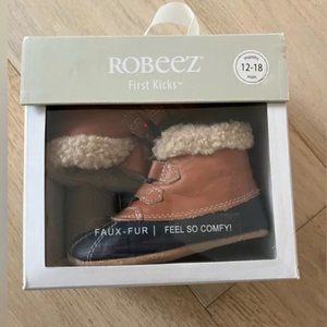 Robeez Connor Boots - Rust 12-18 Months